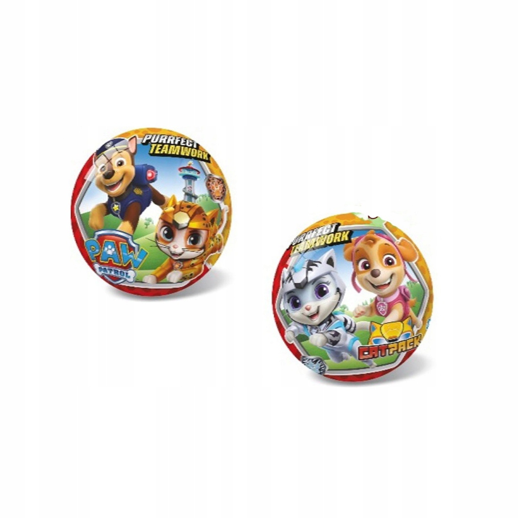 

Piłka Gumowa Psi Patrol Licencja Disney Duża 23CM