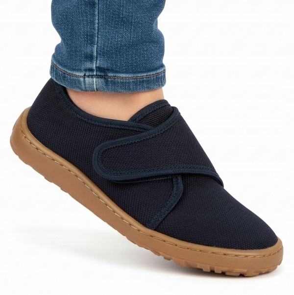 Kapcie buty Dziecięce Barefoot Froddo do Przedszkola G1700438 na rzepy 20