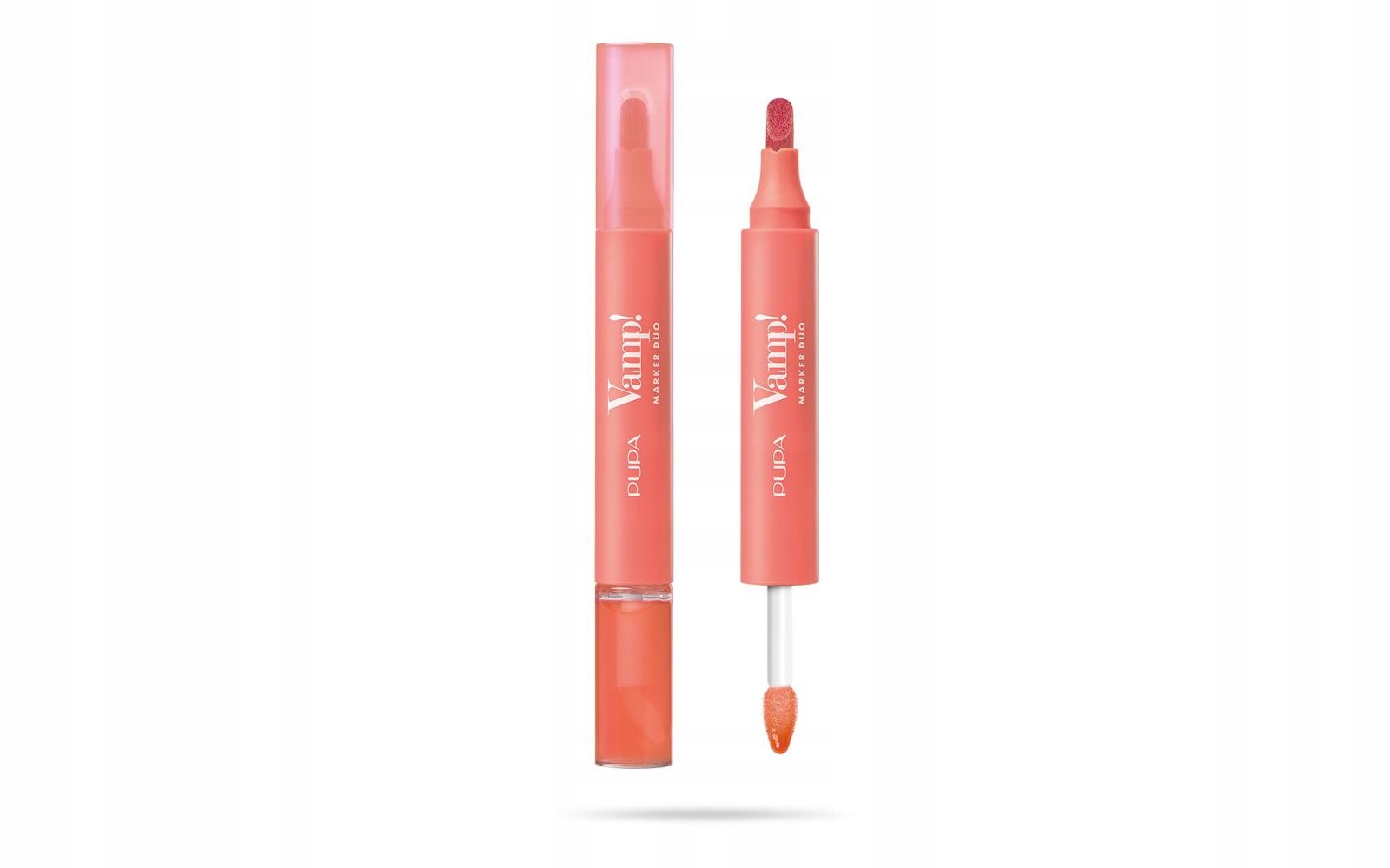 Lesk Na Rty Fix & Oil 2V1 Vamp! (duo Marker) 4 ML Odstín: 008 Orange Sorbet