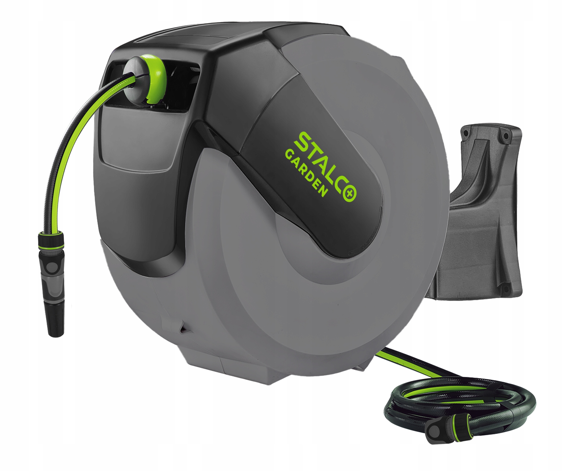 Zwijacz Automatyczny Na Wąż Ogrodowy 25M Blokada Uchwyt Stalco S101610230