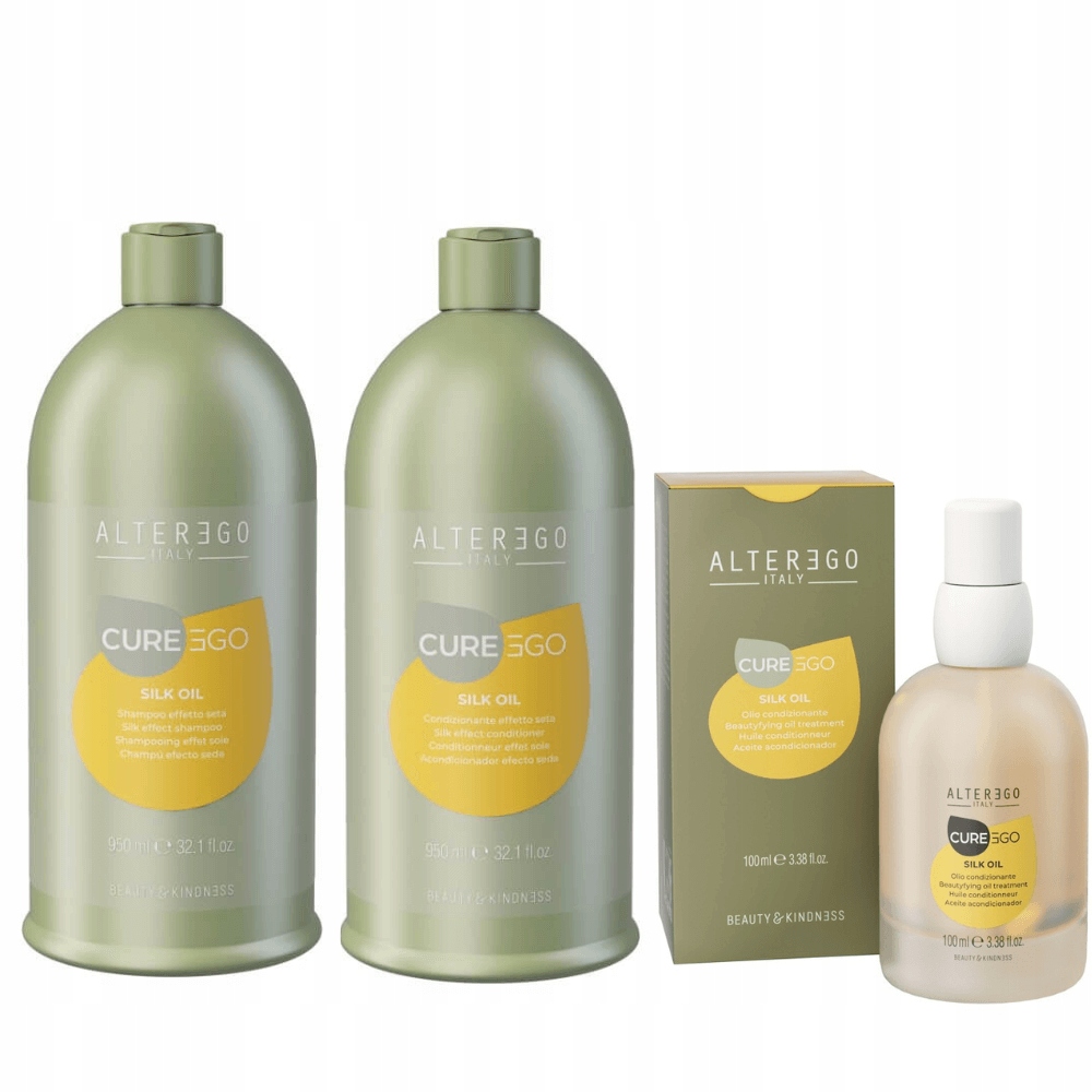 ALTER EGO SILK OIL kuracja wygładzająca 12x10 ml Marka Alter Ego