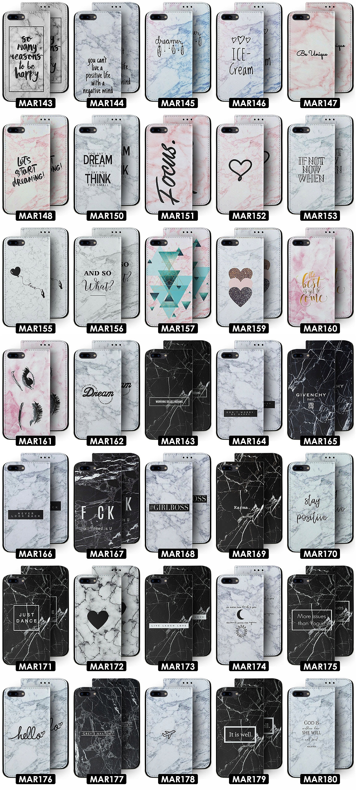 ETUI Z KLAPKĄ CASE POKROWIEC PORTFEL DO APPLE IPHONE 7 8 PLUS WZORY Materiał inny