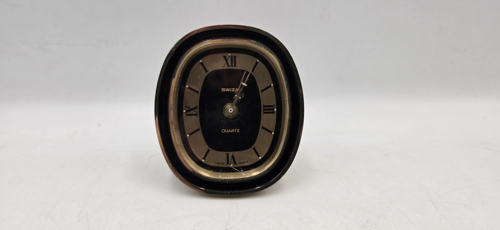 STARY ZEGAR BUDZIK SWIZA QUARTZ VINTAGE LOFT