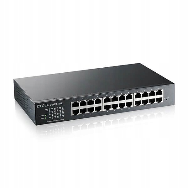 ZyXEL GS1915-24E, 24-port GbE Smart hybrid mode Switch, standalone or…