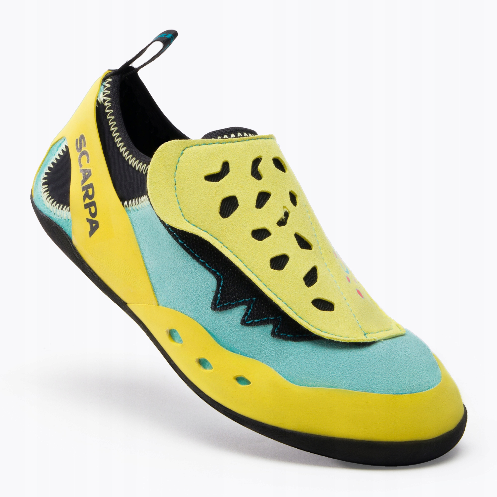 Buty wspinaczkowe dziecięce Scarpa Piki J maldive/yellow 29-30 Eu