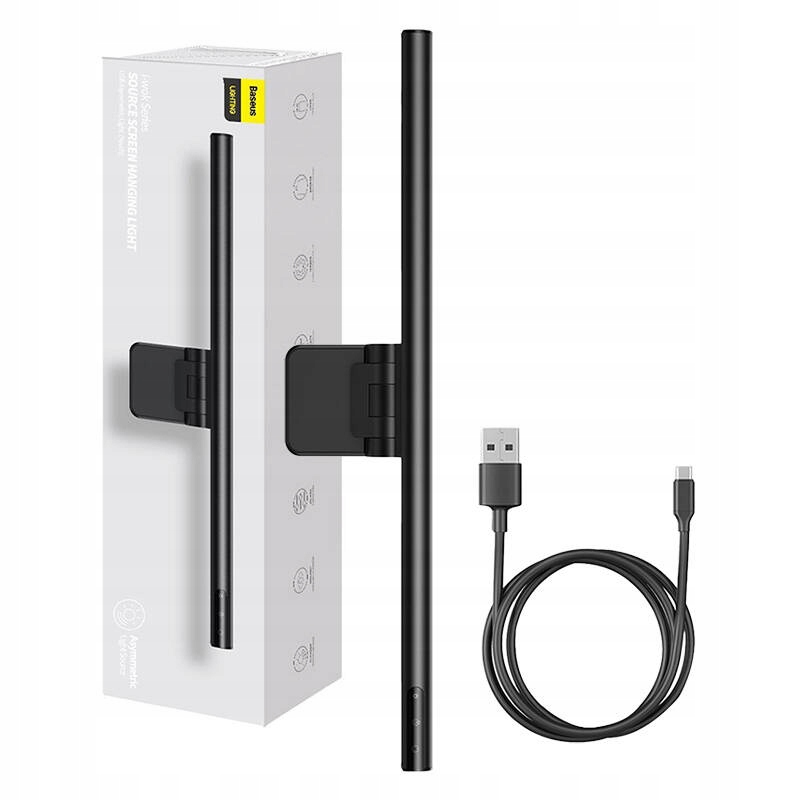 BASEUS ERGONOMICZNA DOTYKOWA REGULOWANA LAMPKA WISZĄCA LED NA MONITOR USB-C