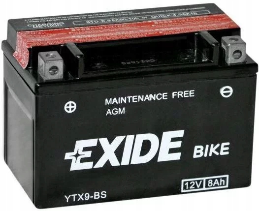 Akumulator Exide YTX9-BS Producent Exide