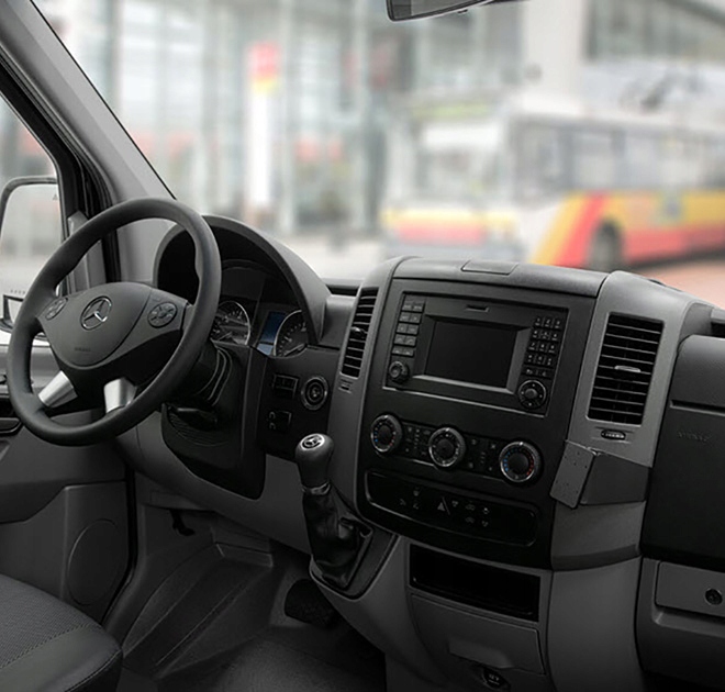 Uchwyt samochodowy ProClip Sprinter, montaż prawos