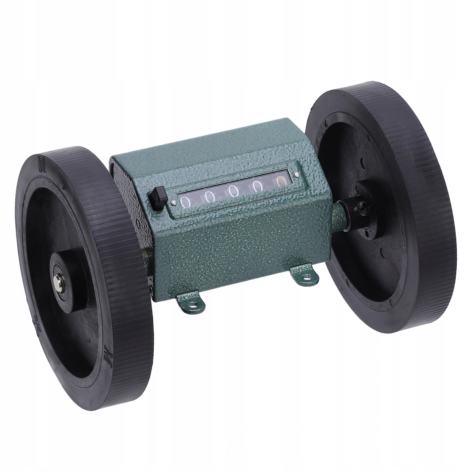Licznik Metrów Długości Materiału Foli Włókniny Gumowe Koła 5 Cyfr Reset
