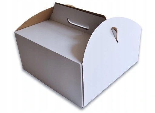 Opakowanie Karton Pudełko Na Tort 21x21x12cm 25szt
