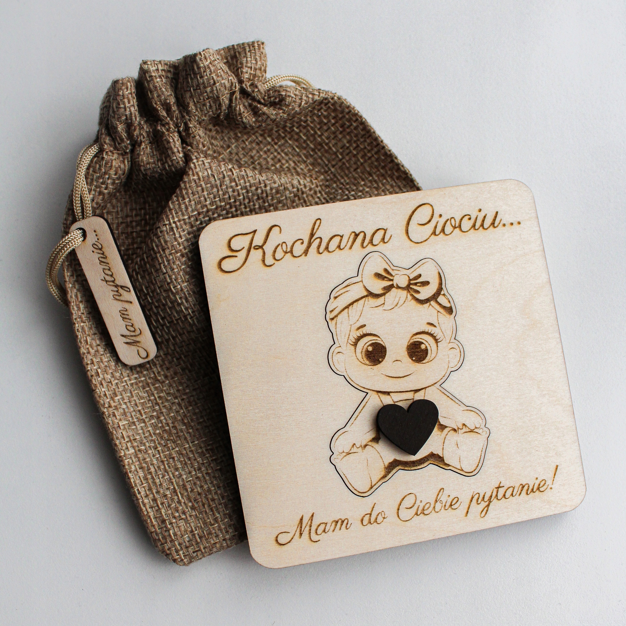 Ciociu Czy Zostaniesz Moją Matką Chrzestną Prośba Zaproszenie na Chrzest Rodzaj chrzest