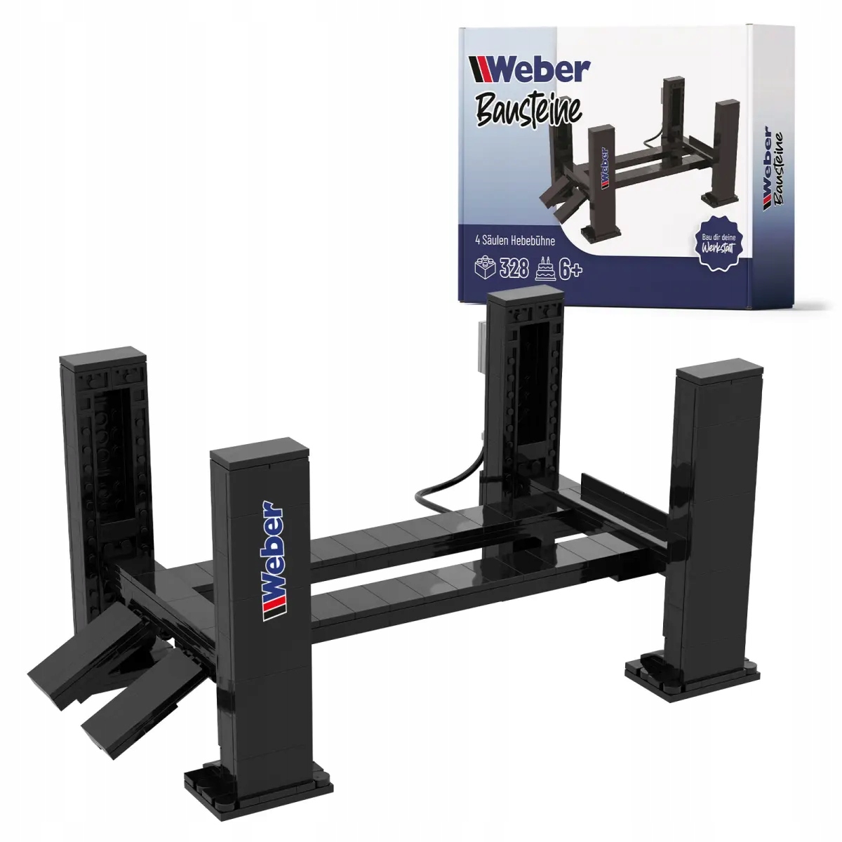 Klocki podnośnik czterokolumnowy Weber 328 el.