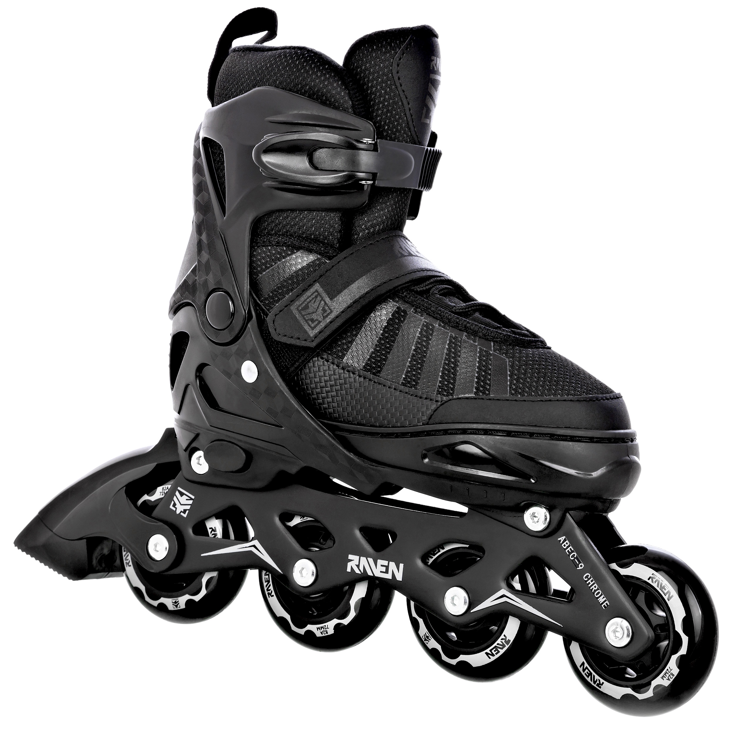 Rolki RAVEN Quantum Black 34-38 (OUTLET)