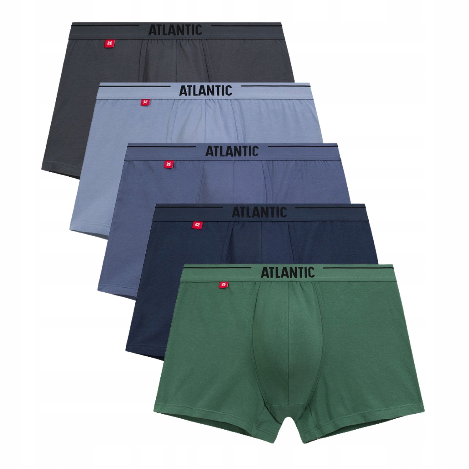 Spodní prádlo boxerky Atlantic 5SMH-004 5-pack bavlna L