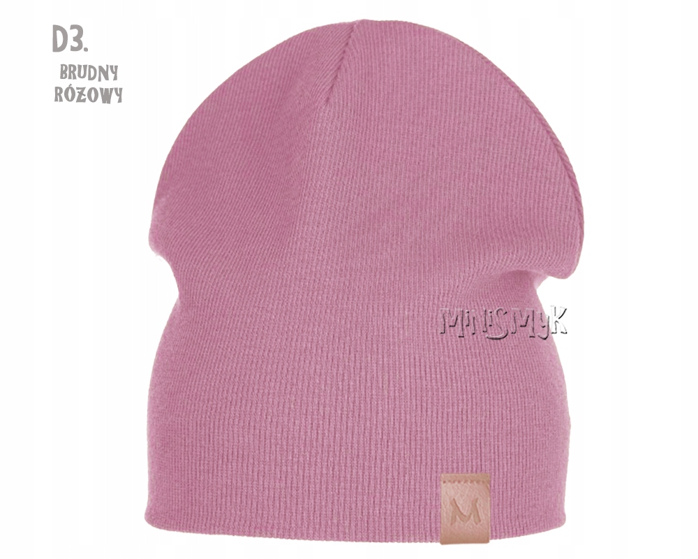 Czapka DWUWARSTWOWA JESIEŃ WIOSNA PRĄŻEK r 48-51 Rozmiar 48-51 cm