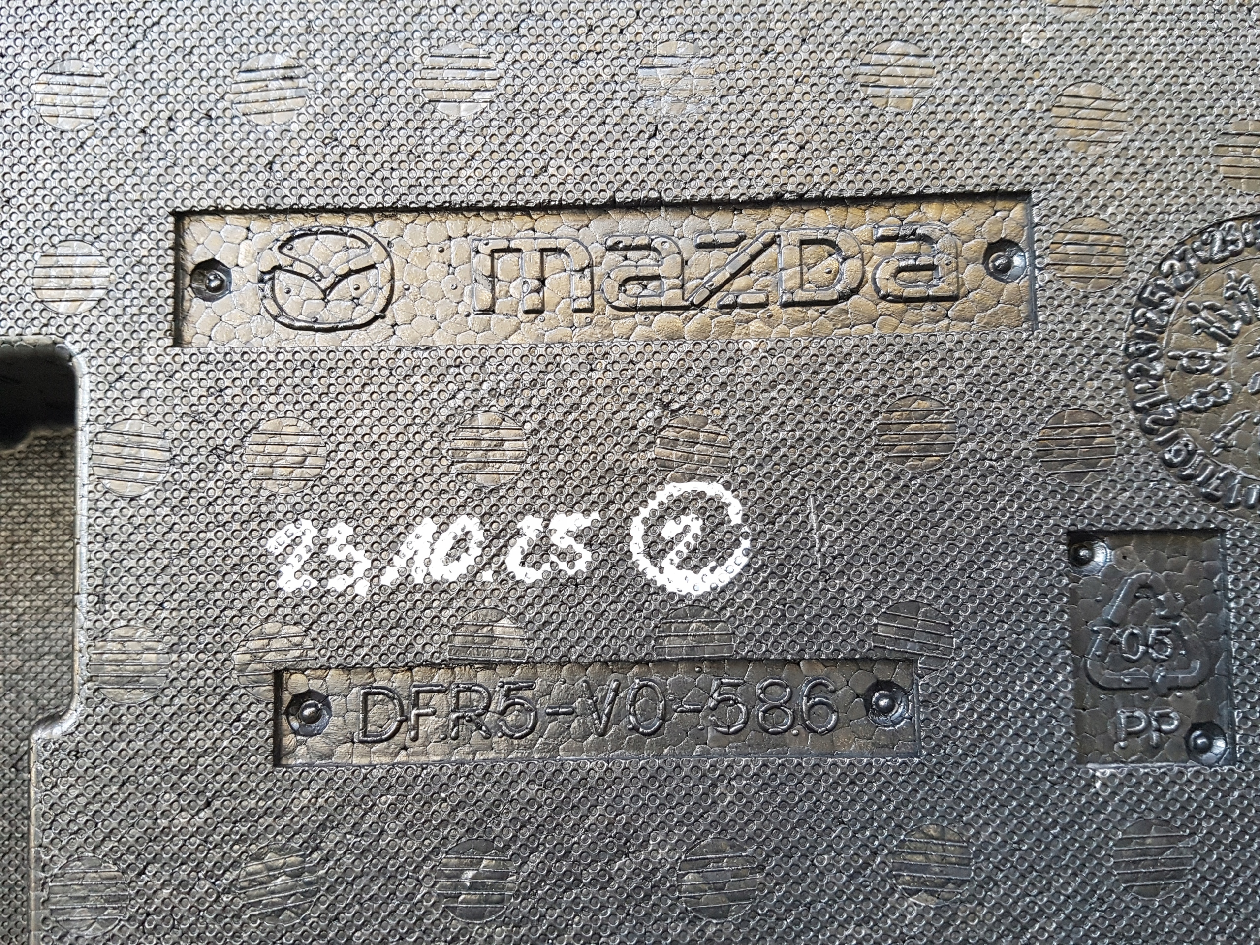 mazda CX-30 вклад маховика запаски