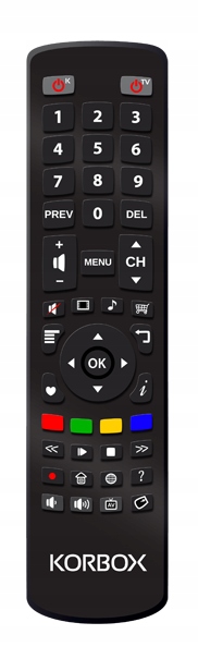 Пульт дистанционного управления KORBOX RC-Twig для приставок KORBOX