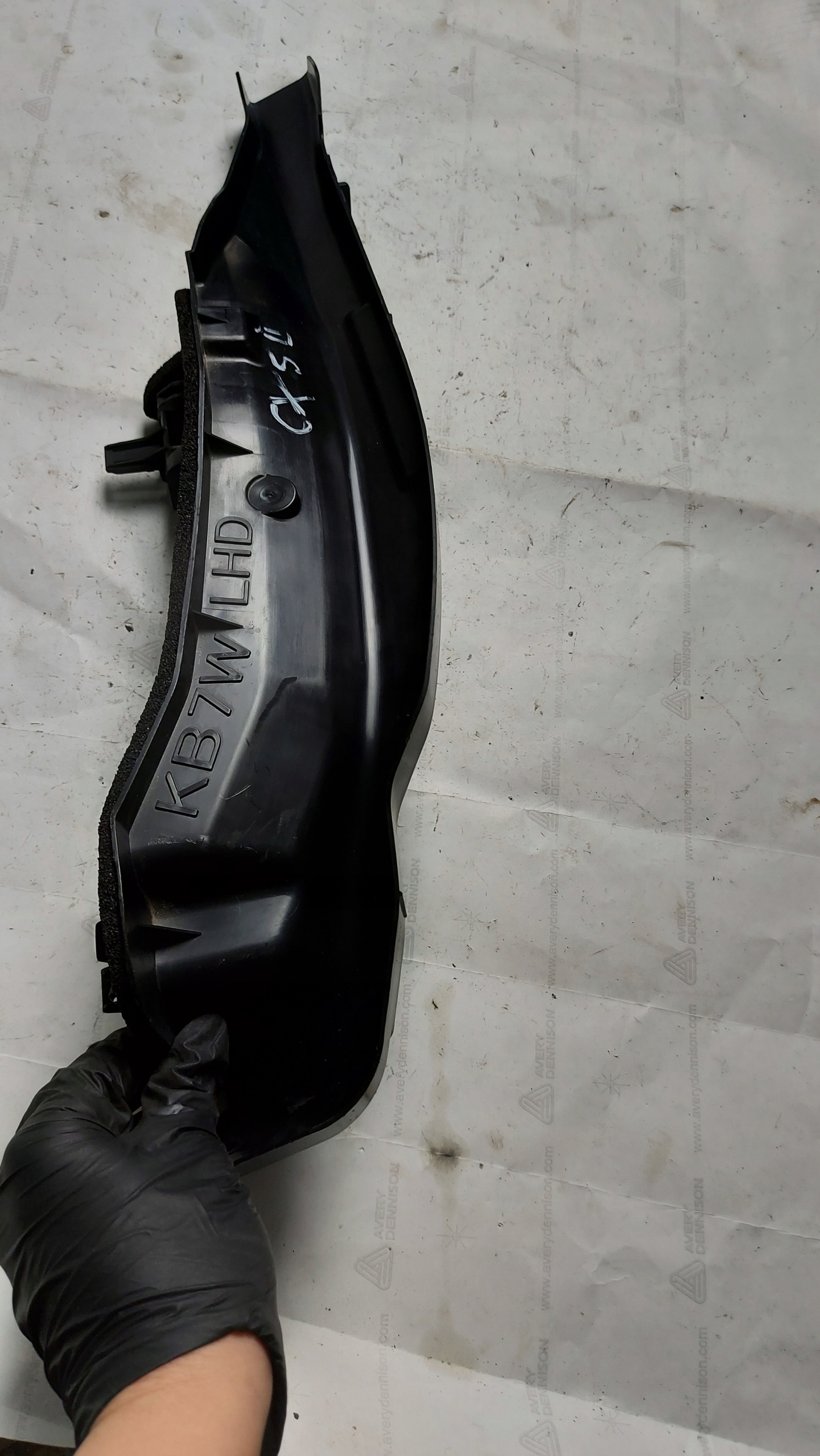 cover spoiler moulding left plastic MAZDA CX5 II KF OE EU
