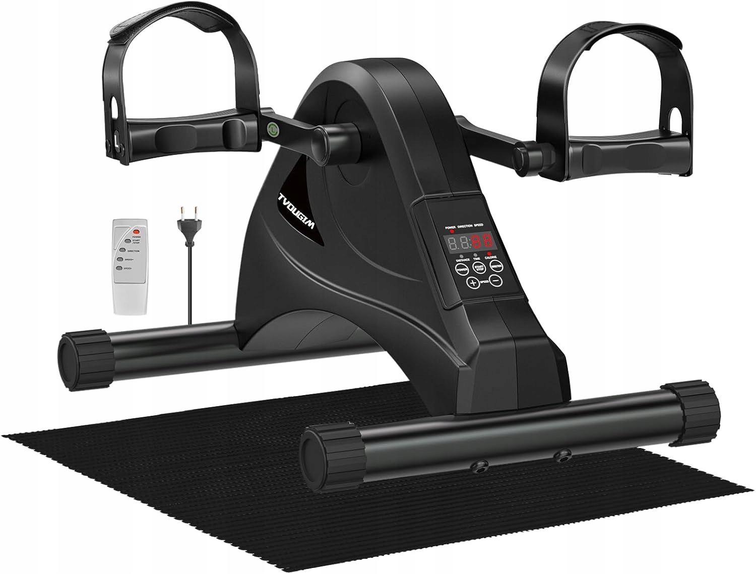 Rower Treningowy Elektryczny Mini Z LCD Do Ćwiczeń Nóg I Ramion 6 Prędkości