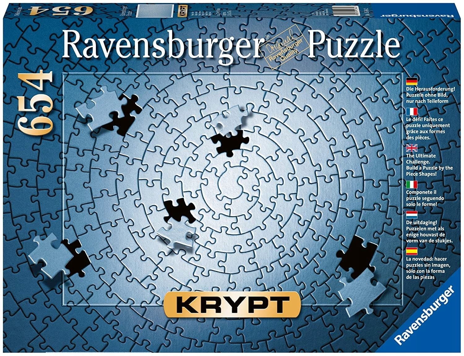 Puzzle 654 el. Ravensburger - Srebrny Krypt Marka Ravensburger