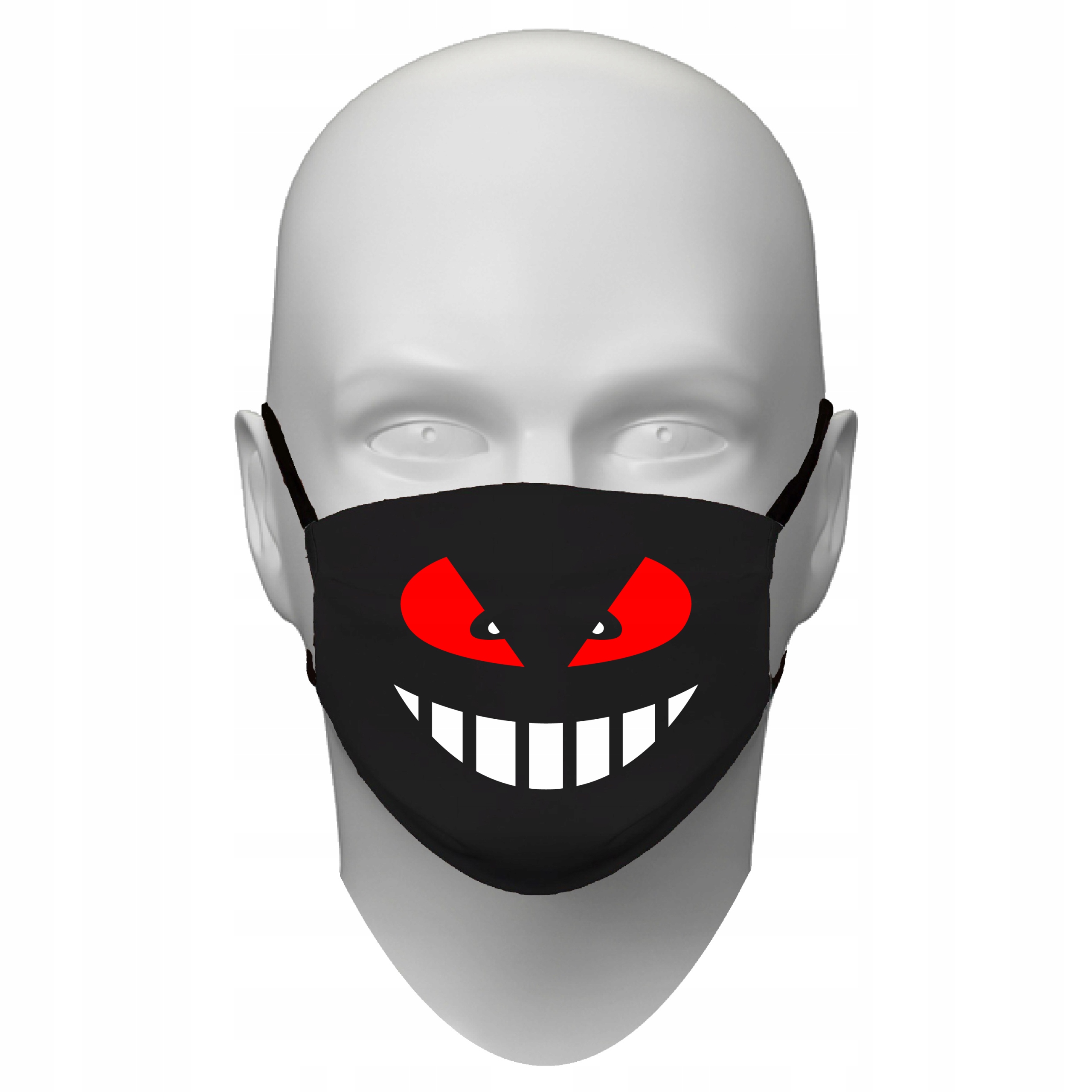 

Maseczka Bawełniana Duch Grożny Potwór Monster Hit