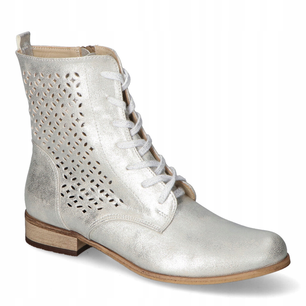 Kotníkové Boty For-But 264/DZ Stříbro dubaj 36