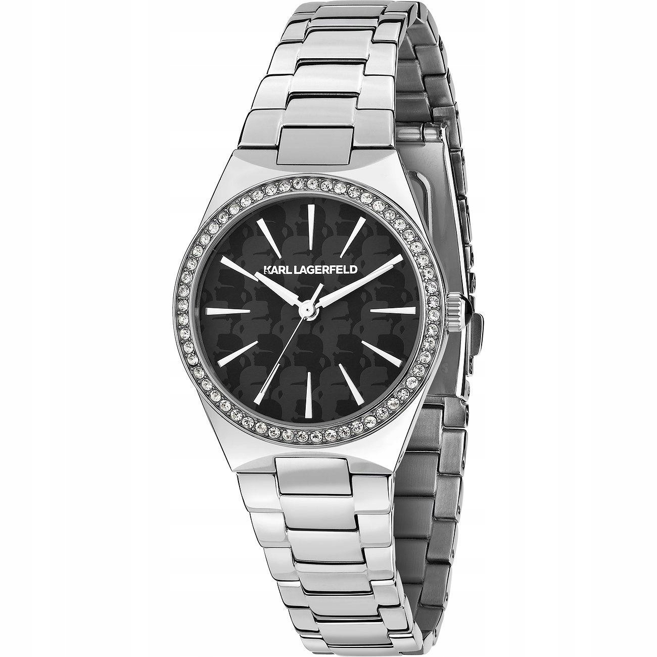 Dámské hodinky Karl Lagerfeld R0553105511 stříbrné