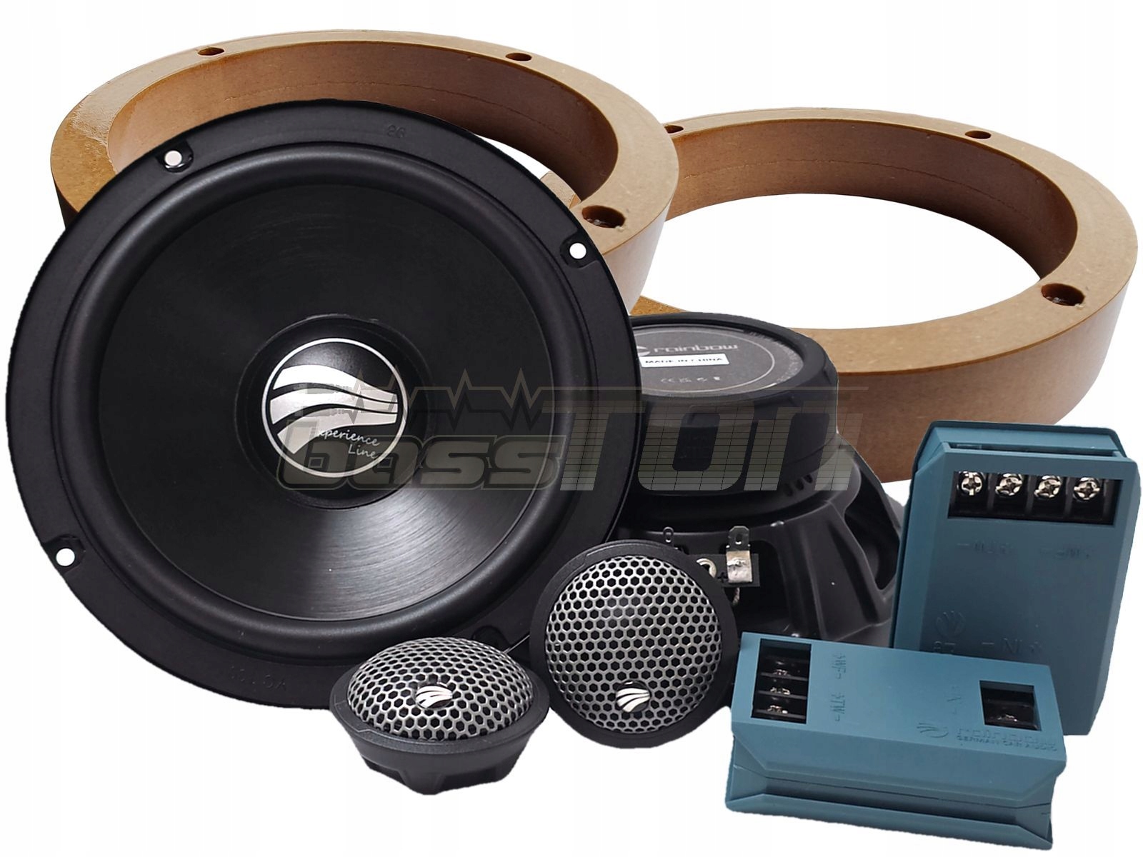 Rainbow Audio EL-C260A reproduktory 165 mm Opel Grandland X přední zadní část