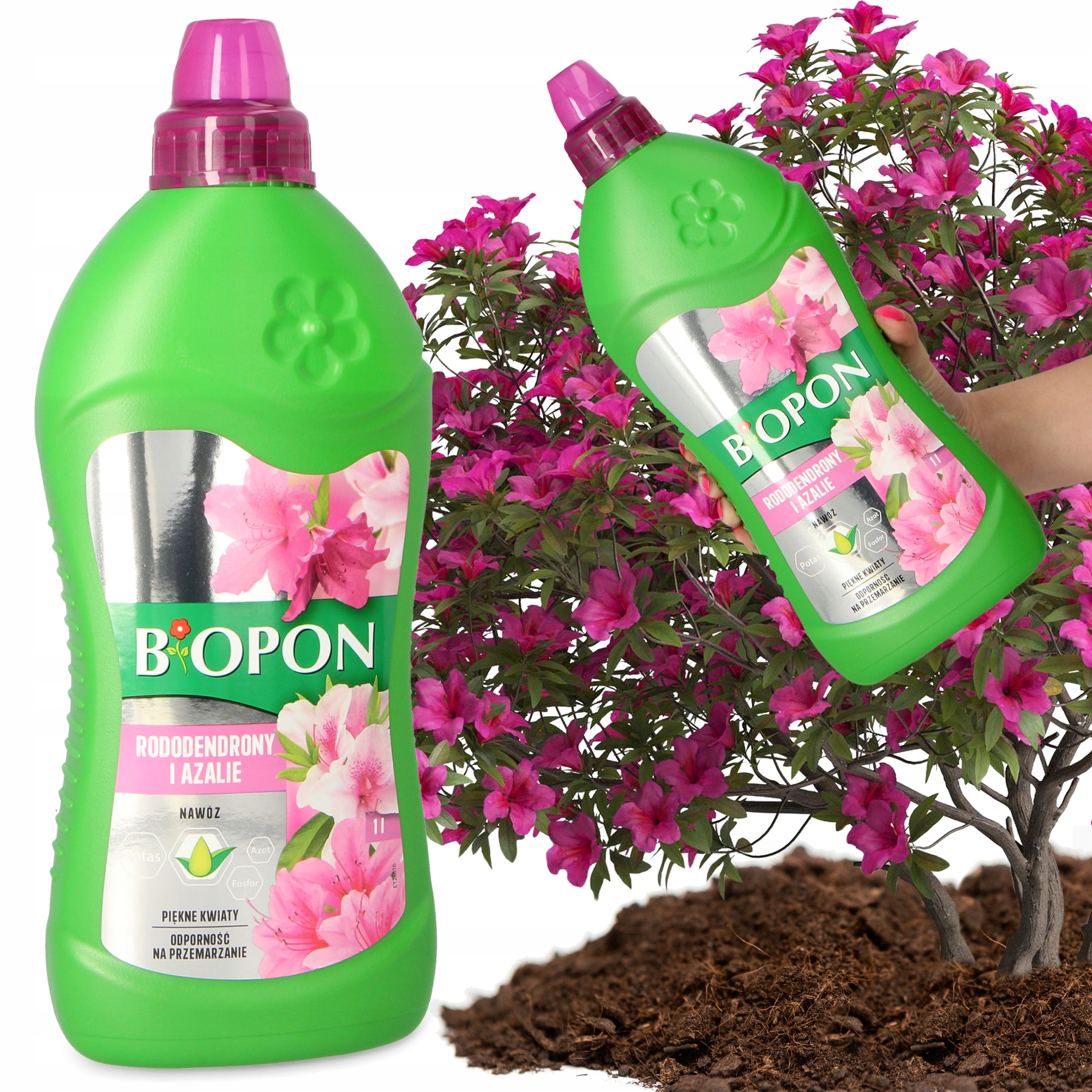 

Nawóz Płynny Rododendronów Azalii Różaneczników 1l