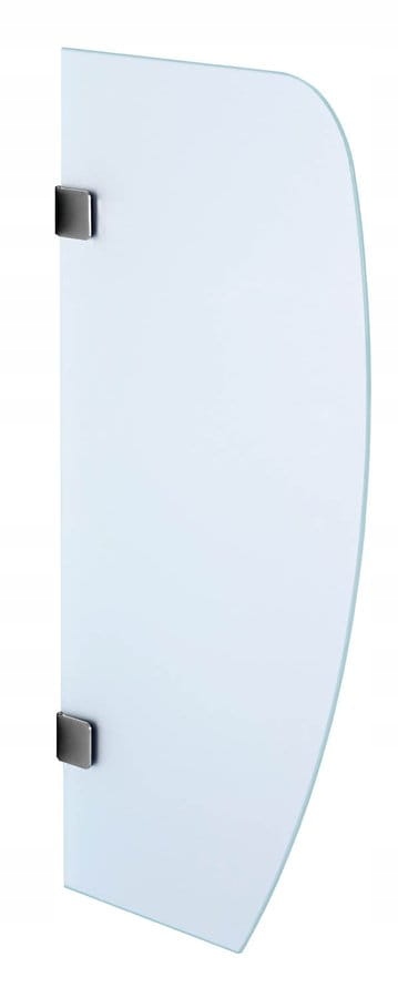 Sapho Deliaca stena medzi urínami 40x80 cm, mliečne sklo 2502-05