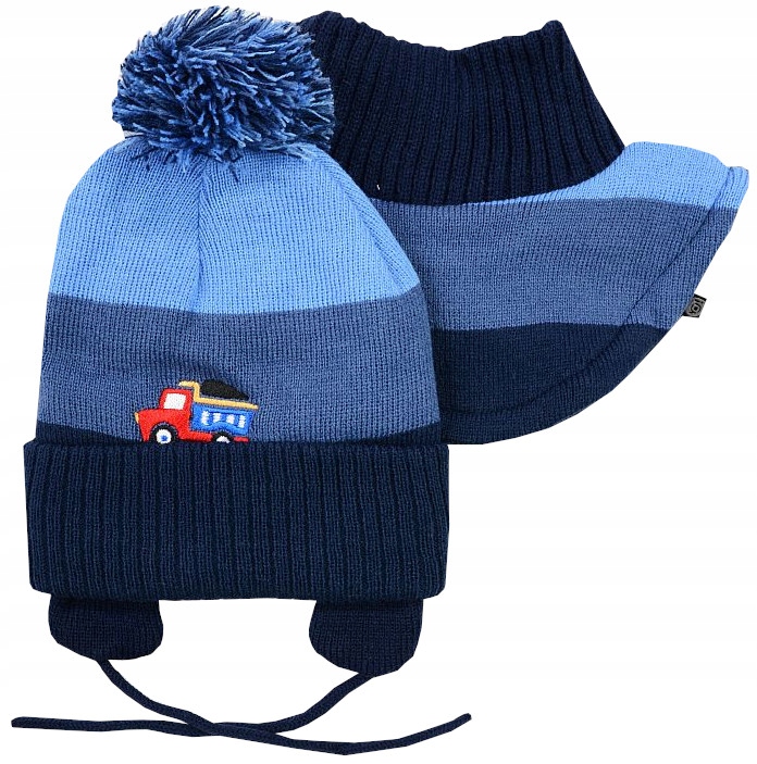 

Yo! Komplet Zimowy Czapka Komin pasy 38-40 Y900D