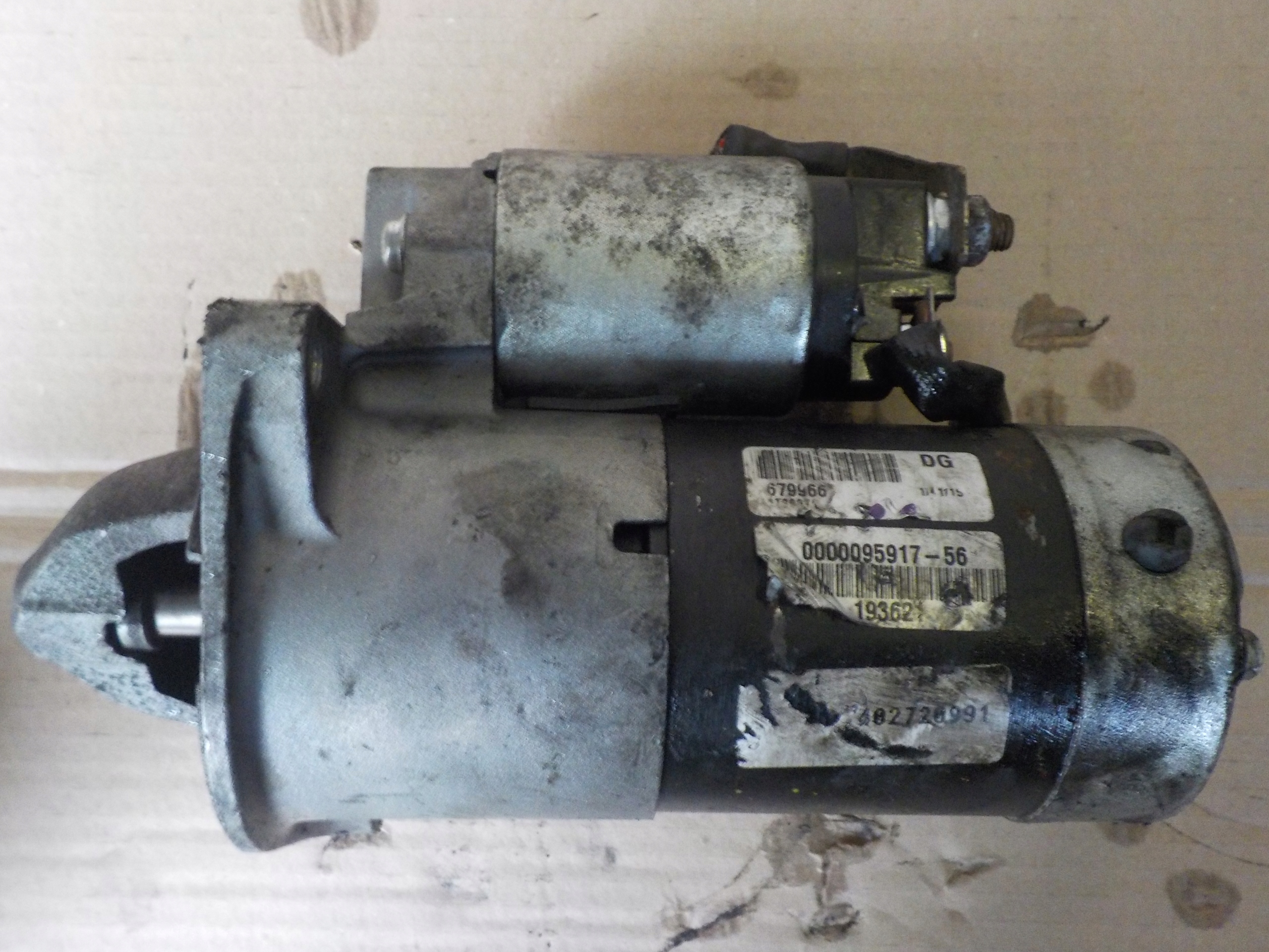 OPEL ZAFIRA B starter