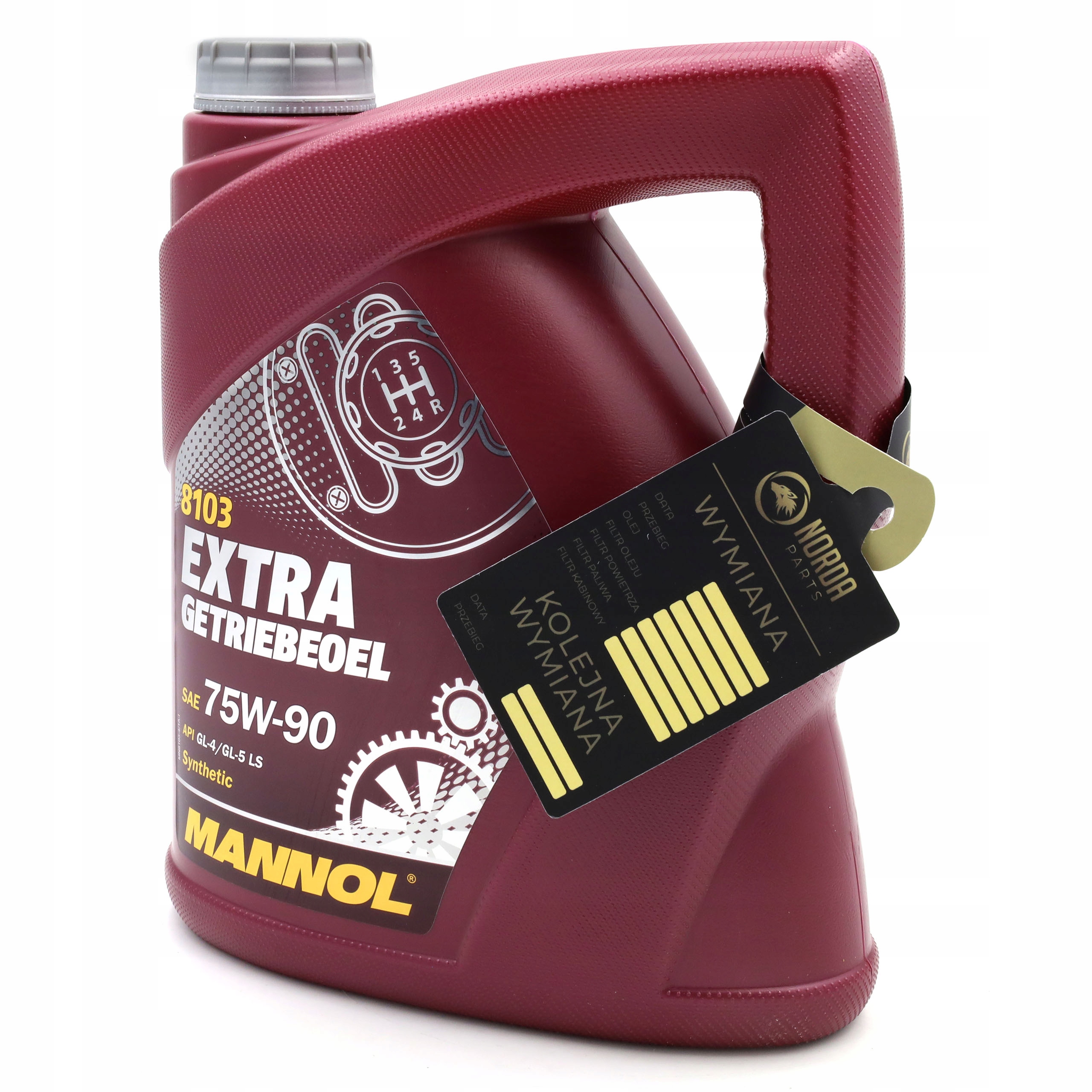 

Olej Przekładniowy Mannol Extra 75w90 GL4-/GL-5 4L