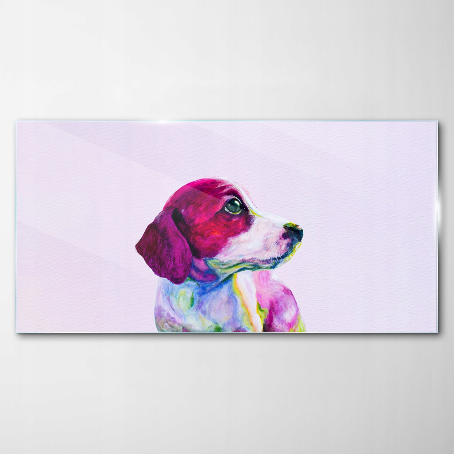 

Hartowany Obraz Szklany Portret Szczeniak 140x70