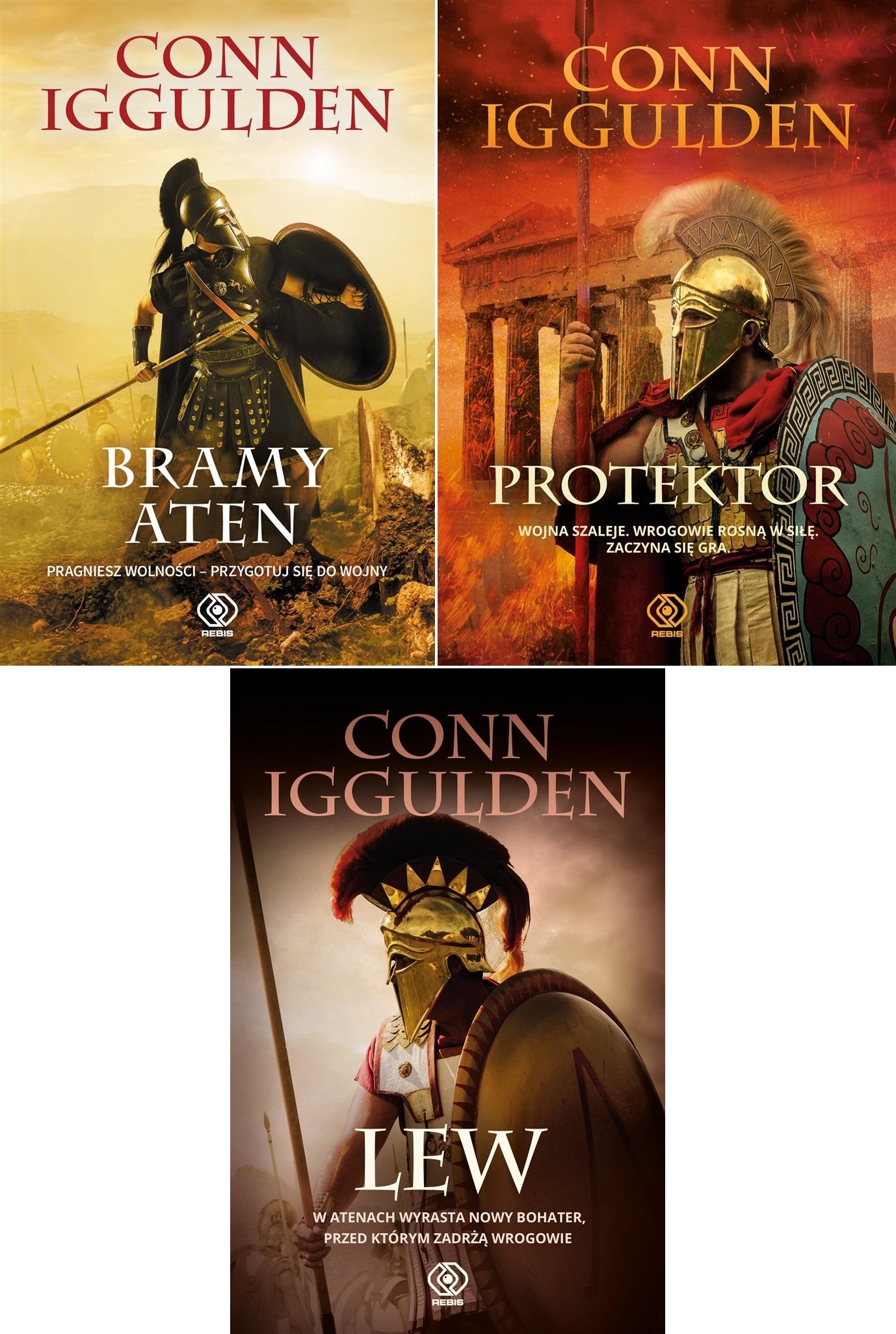 Lew Protektor Bramy Aten, Conn Iggulden-Zdjęcie-0