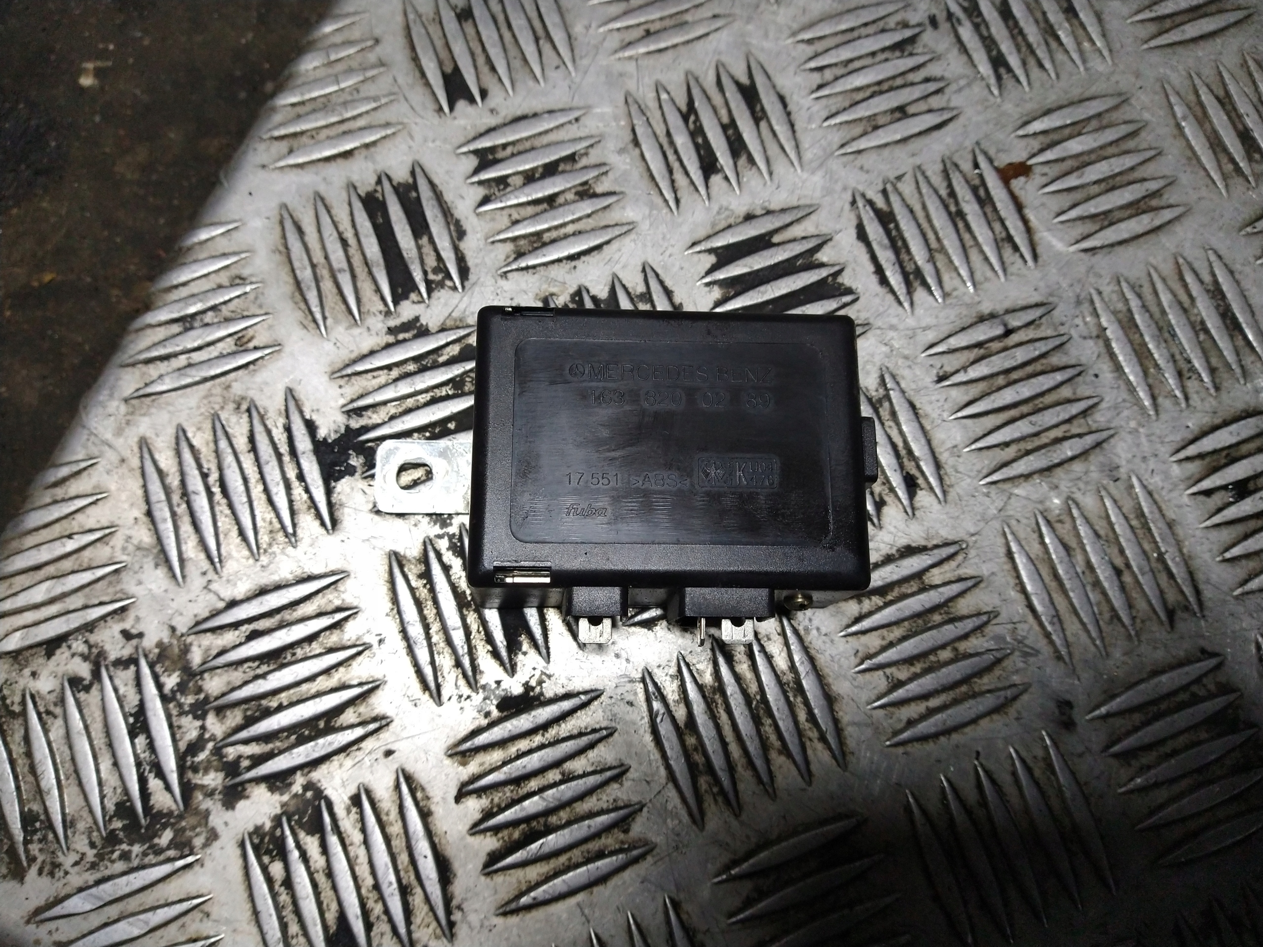 MERCEDES W163 ML amplifier ANTENY 1638200289