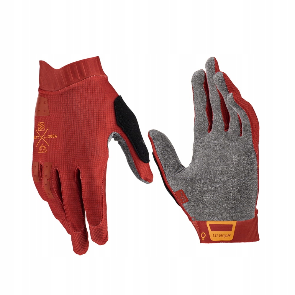 Rękawice Rowerowe Damskie Leatt Mtb 1.0 GripR Red Rozmiar L