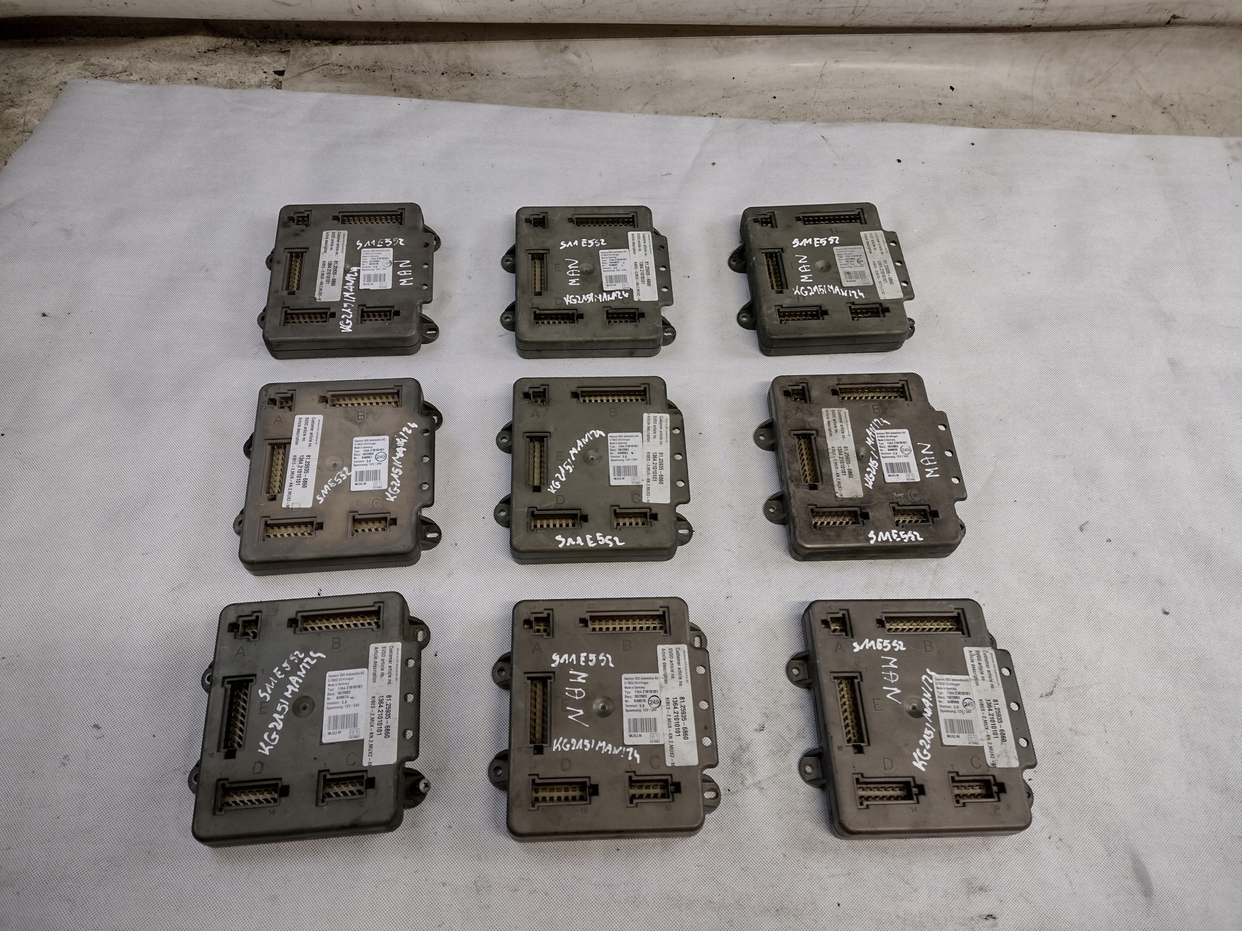control unit Siemens VDO 1364,21010101 3,0 MUX2-M