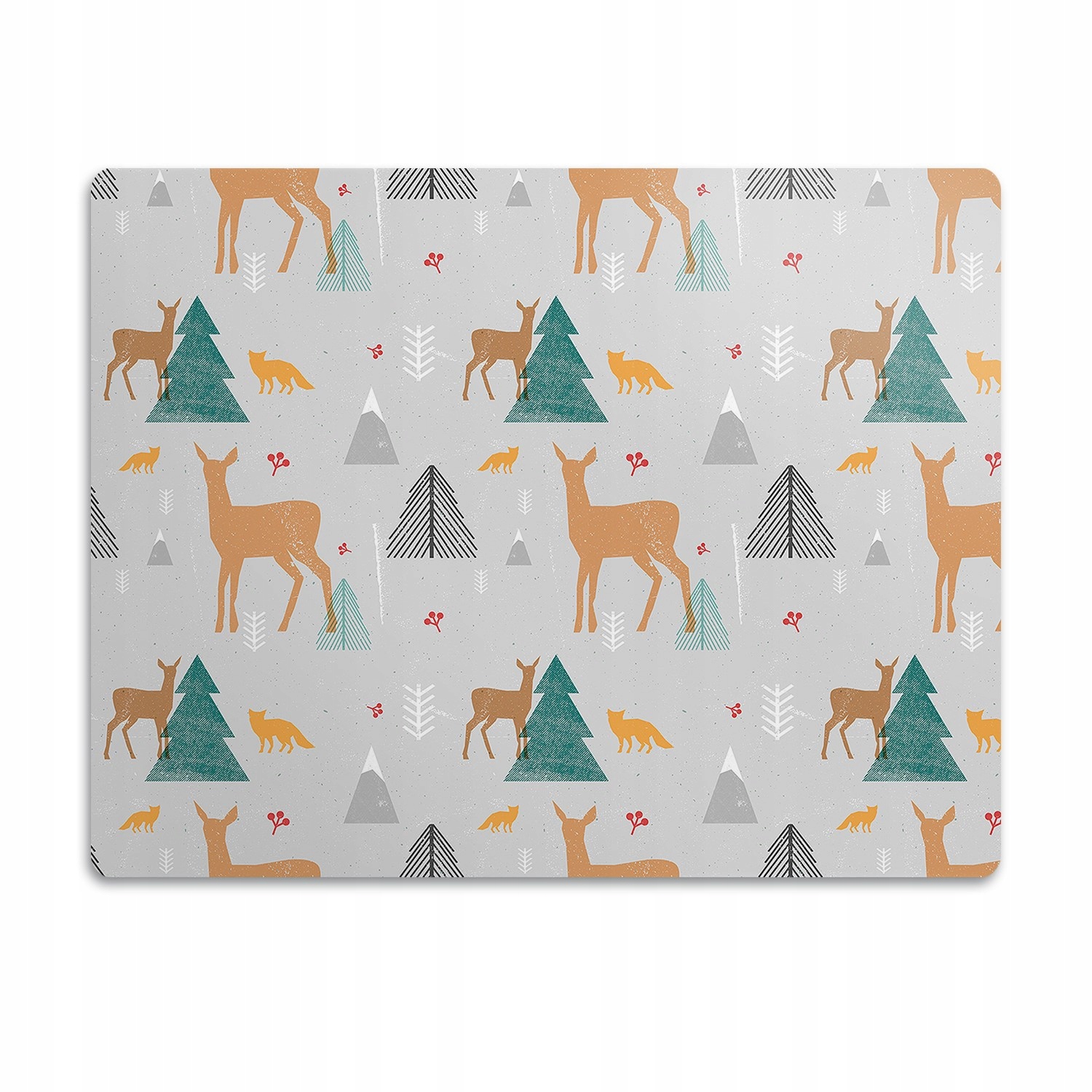 Levně Podložka pod misku pro kočky Lesní zvířátka 60x40 cm