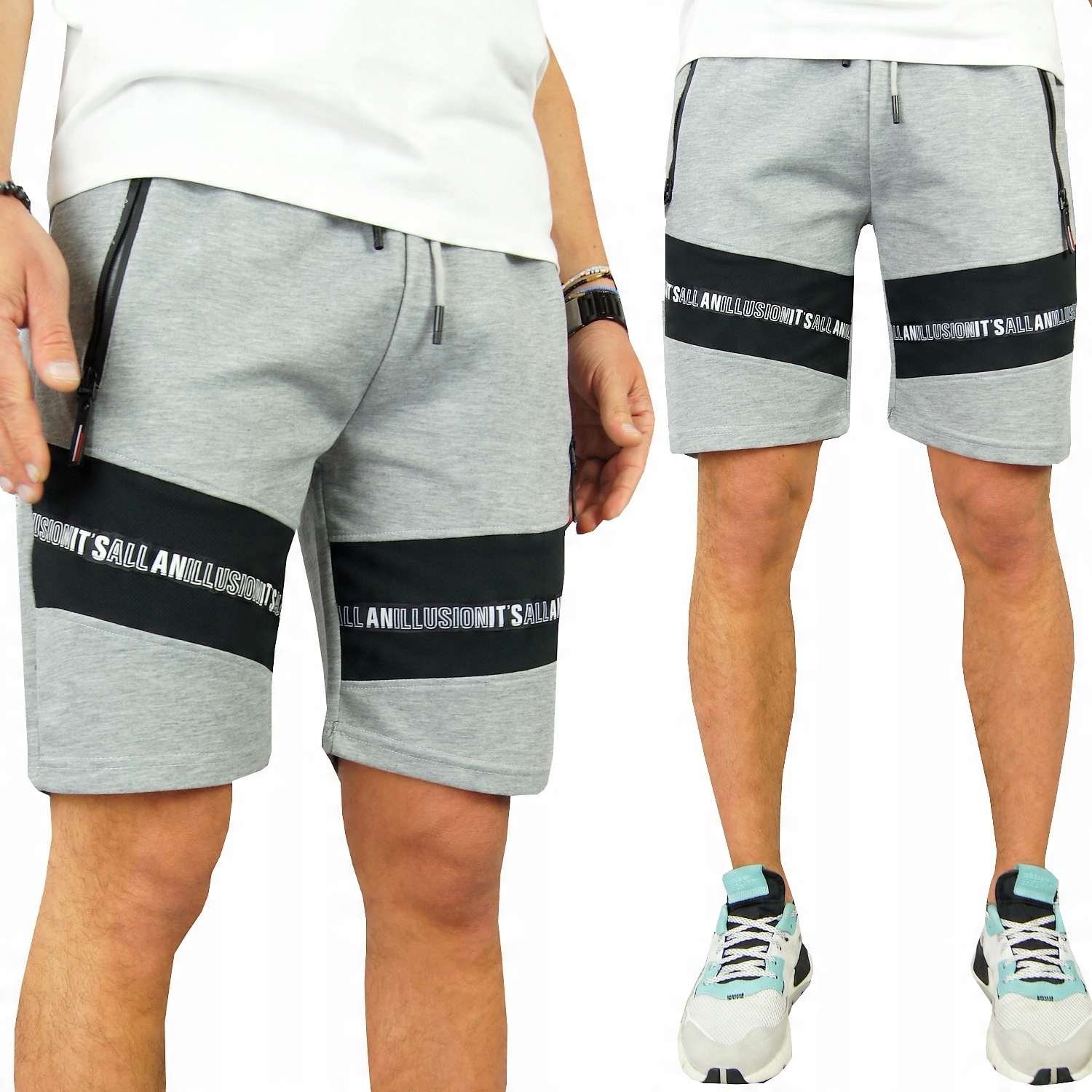 

Krótkie Spodenki Dresowe Męskie modne 014 roz. 3XL
