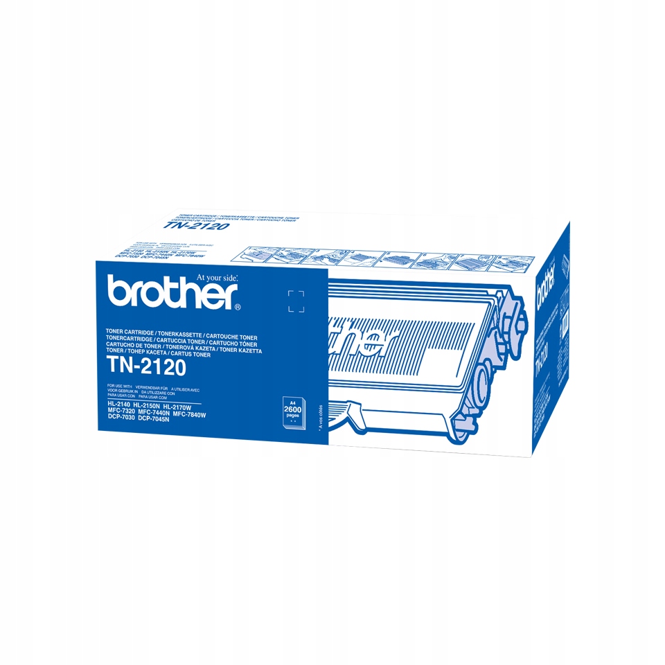 Toner Brother TN-2120 čierny (black)