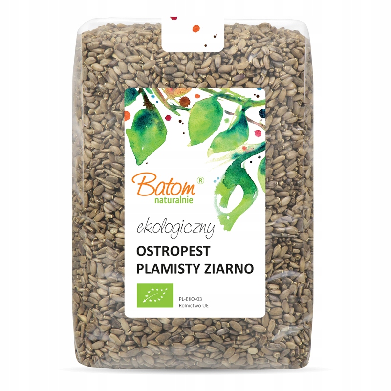 

Ekologiczny Ostropest Plamisty Ziarno 1KG Bio