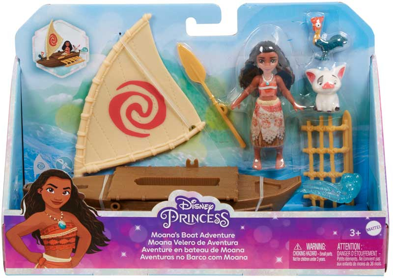 

Disney Princess Vaiana Figurka Łódź Moana Boat
