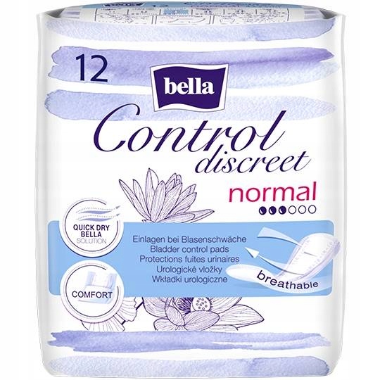 

Wkładki urologiczne Control Discreet Normal 12szt
