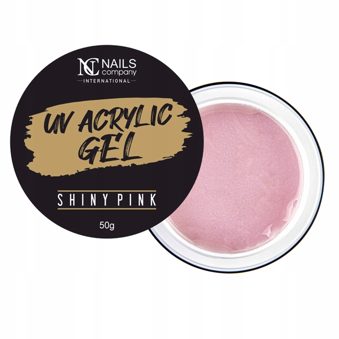 Nails Company Stavební Gel na nehty Acrylic Gel Shiny Pink 50 g