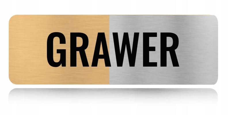 

Tabliczka na drzwi 20x7 Grawer Dedykacja