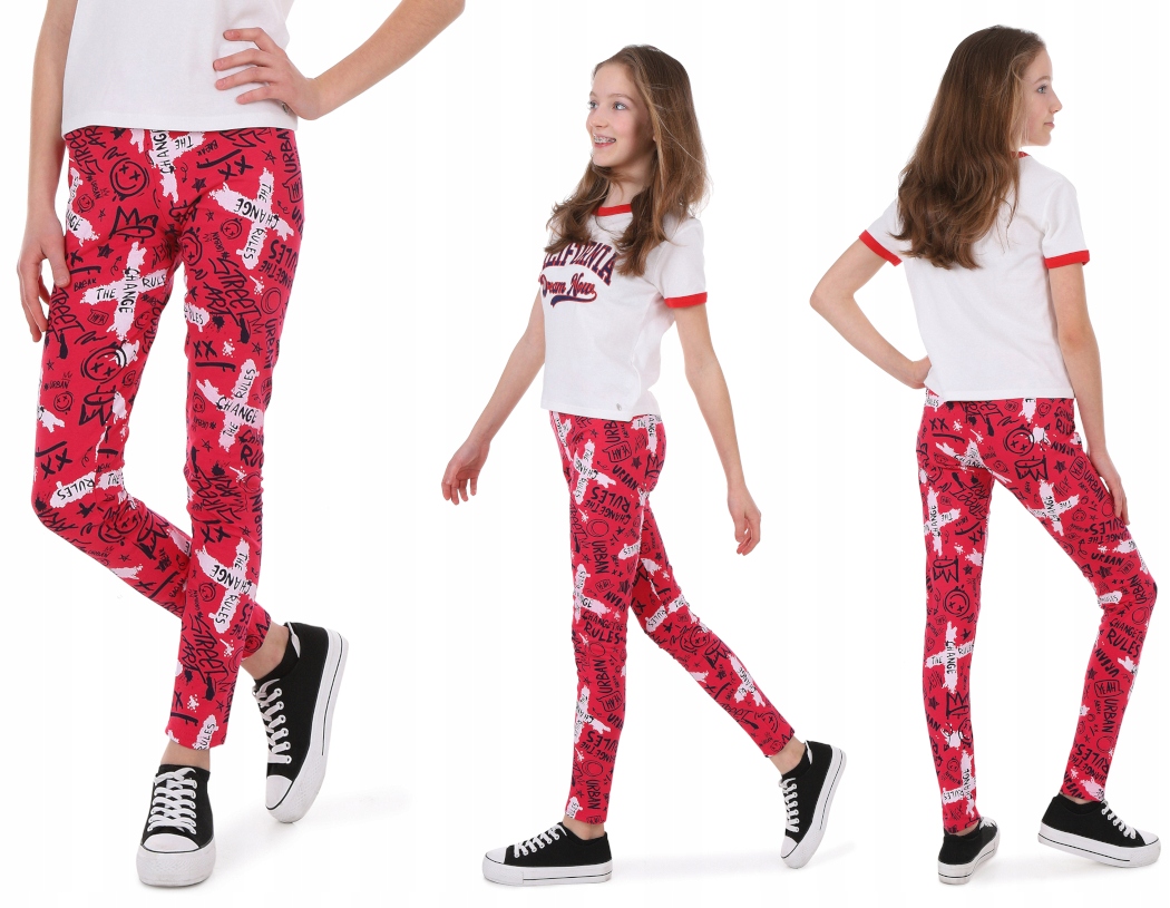 

Legginsy wzorzyste getry Nadruki 134 Kropek 038