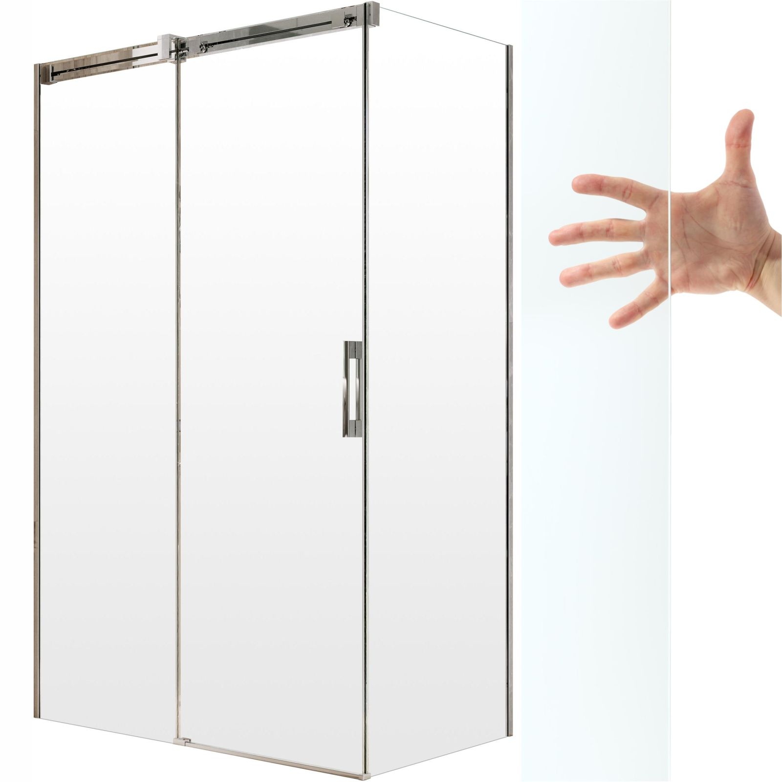 Kabina prysznicowa Espera Pro Kdj 120x80 L czyste