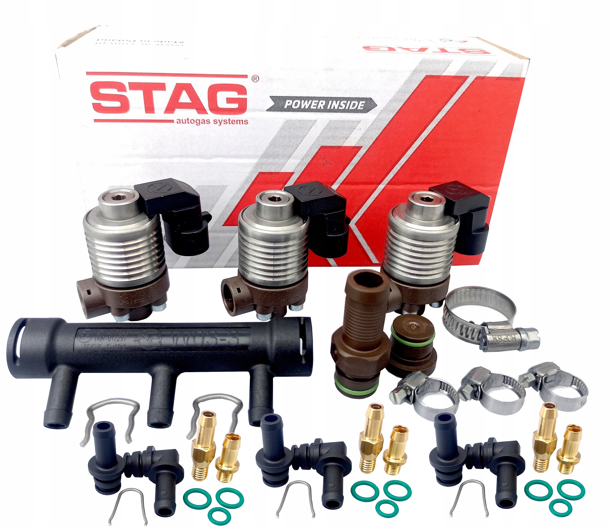 AC STAG W031 STD LISTWA WTRYSKOWA ROZDZIELACZ 3CYL