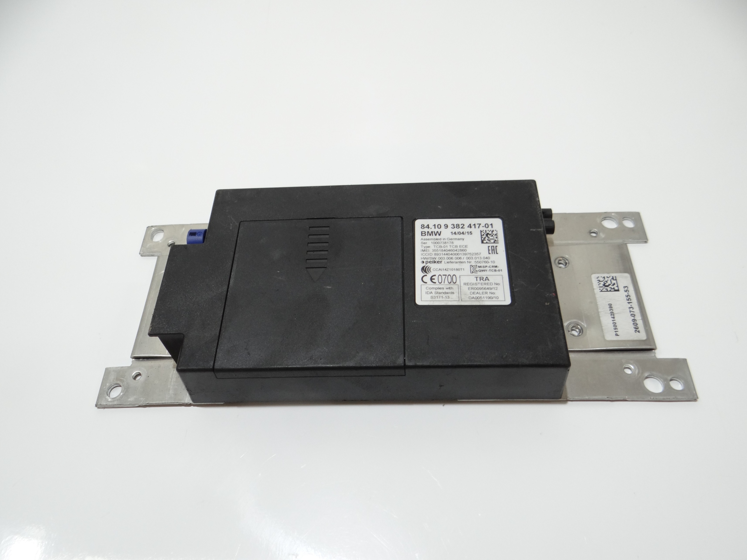 module control unit TELEMATIK BMW F32 9382417